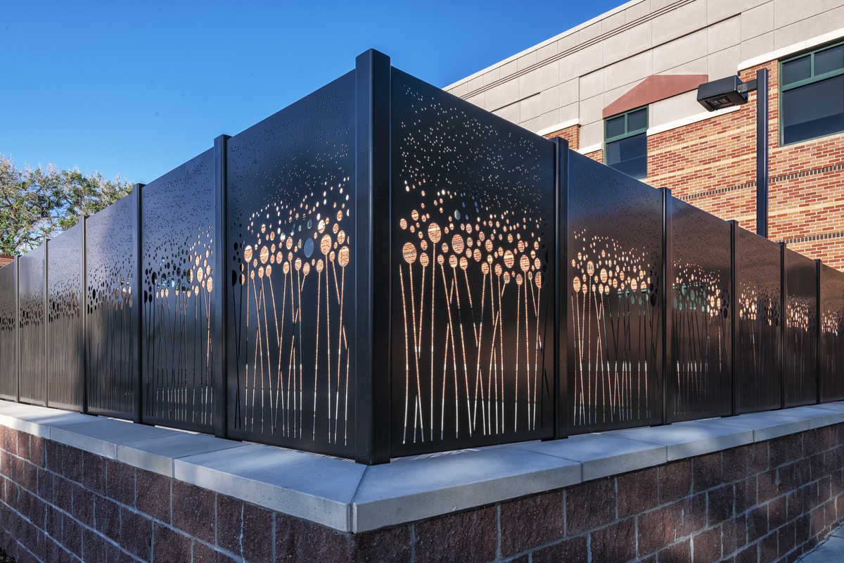  architectural metal screen panels