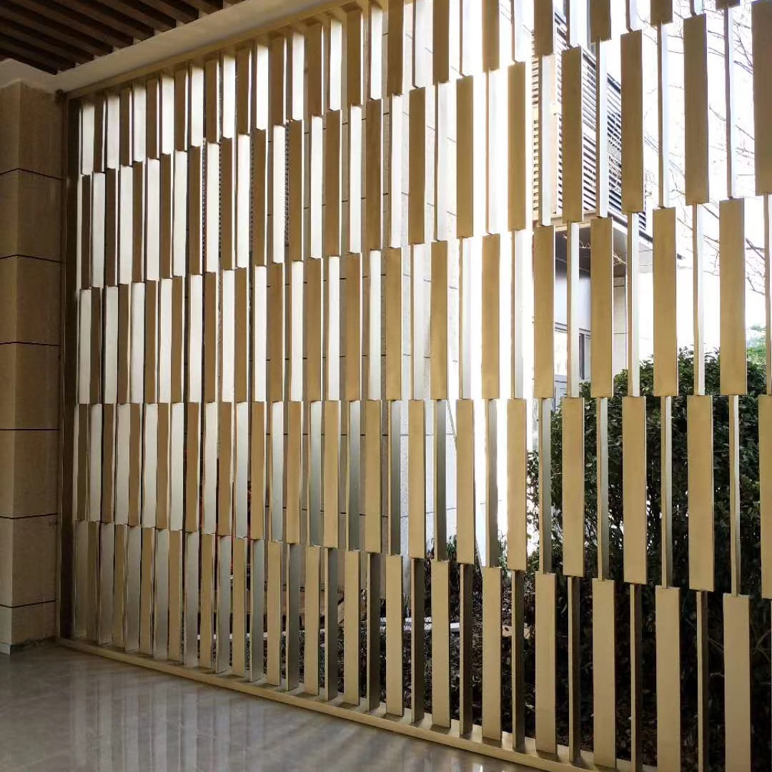 stainless steel room divider