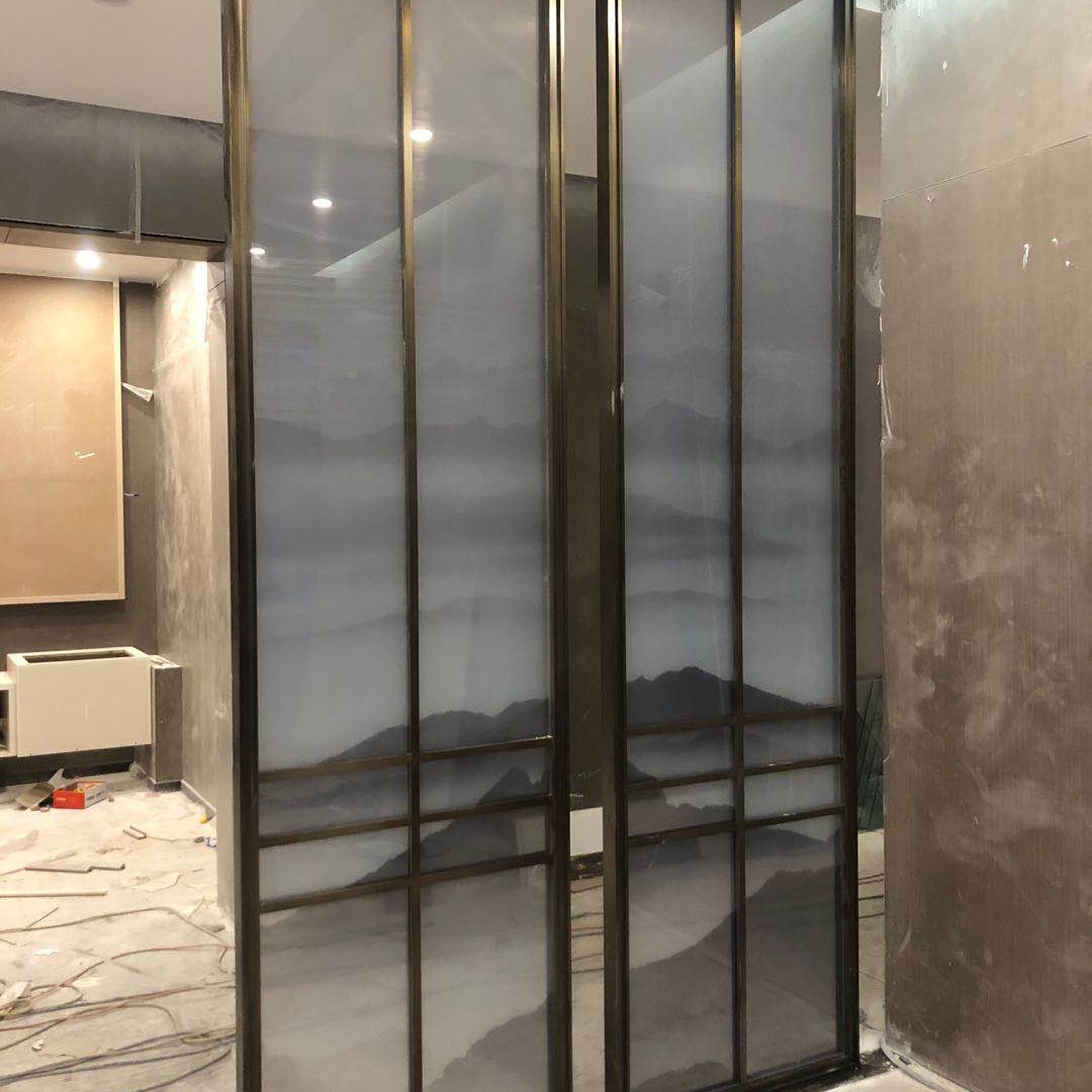 stainless steel room divider