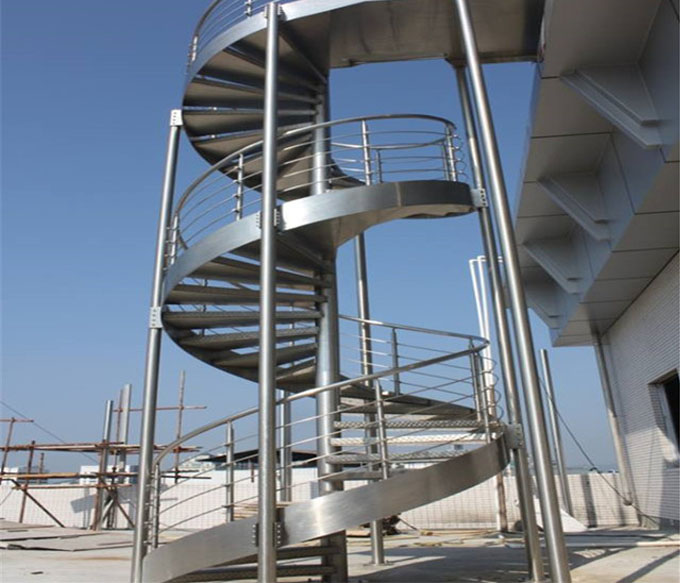 China factory supplier cast iron spiral stair used spiral staircases