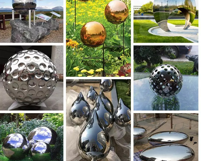 Stainless steel sculpture