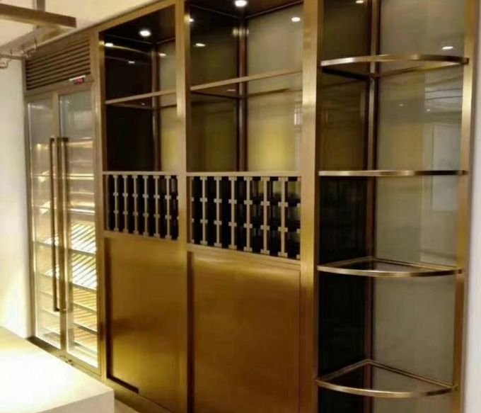 Stainless steel wine cabinet St5020