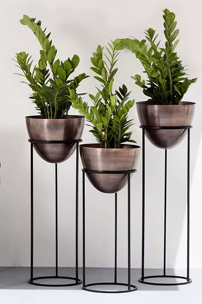 Lisbon-METAL PLANTERS