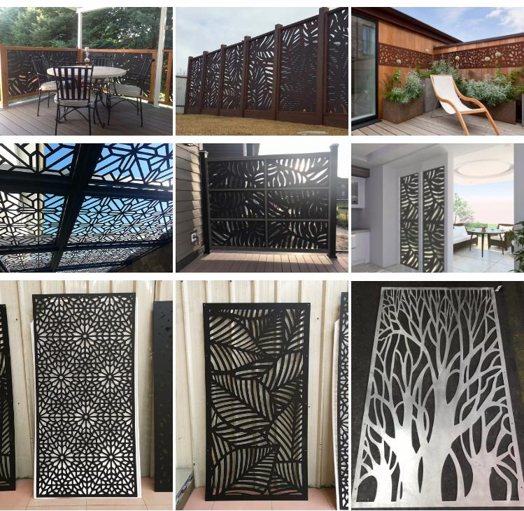 Laser Cut Metal Screens for Architecture & Interiors