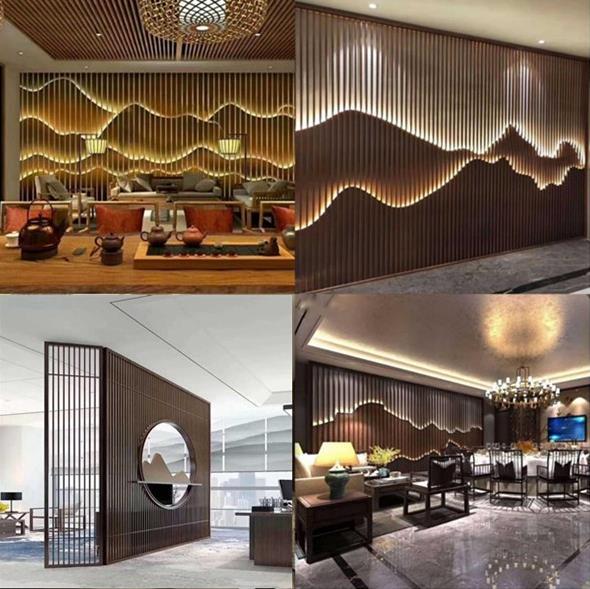 commercial  interior decorative metal screens