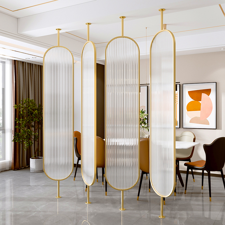 Decorative Luxury & modern design metal screen room divider