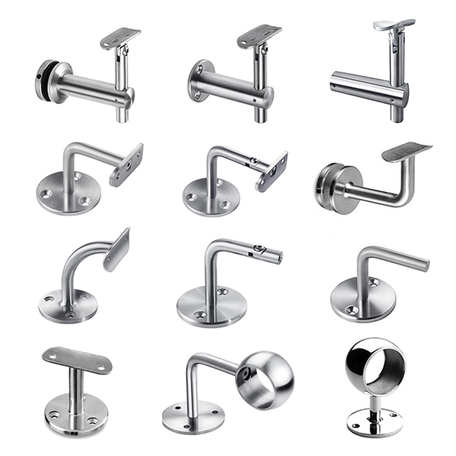 Stainless Steel Wall Handrail Accessories