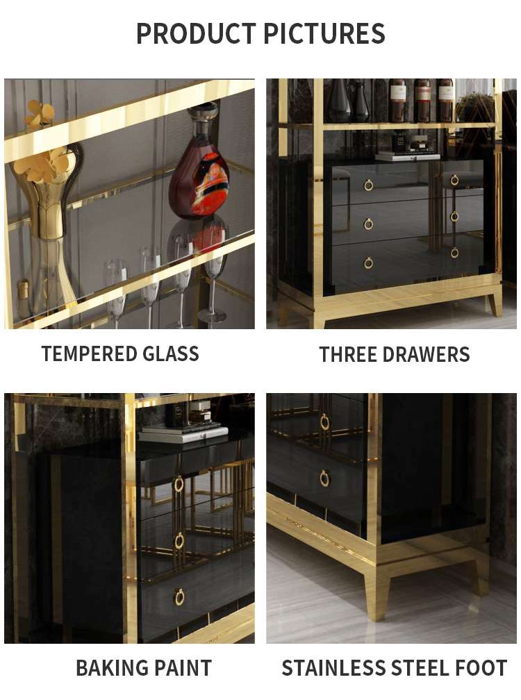 hotel glass wine cabinet 