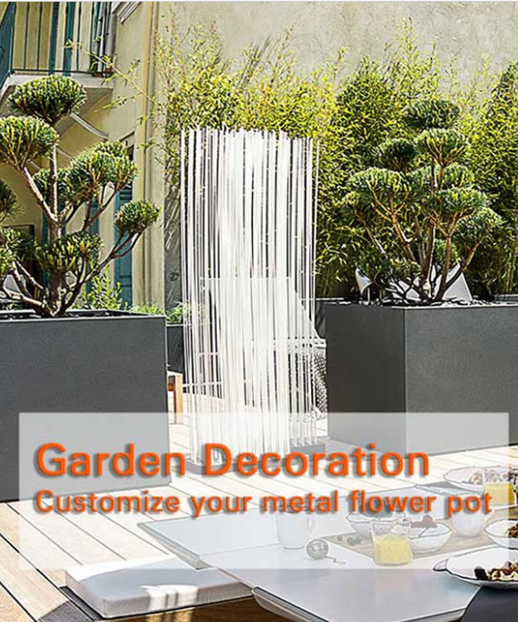 Los Angeles stainless steel customization garden project